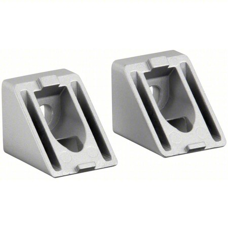 AngleConnector45, Alum, Gry, 25mm, 25mm, PK2 MPN:093WS25145N6, 5