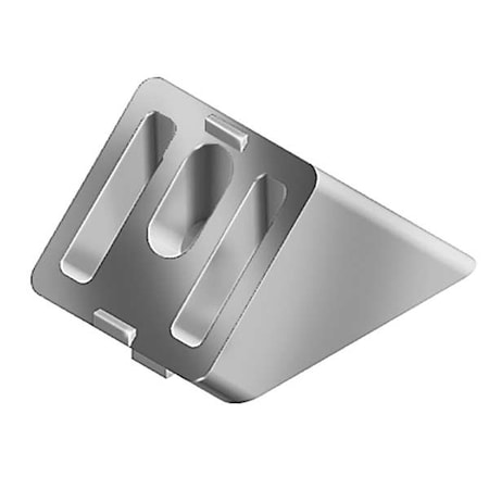AngleConnector45, Alum, Gry, 40mm, 40mm, PK2 MPN:093WS40145N08