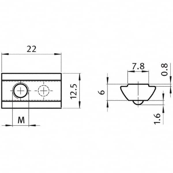 12.45mm Wide, 0.24