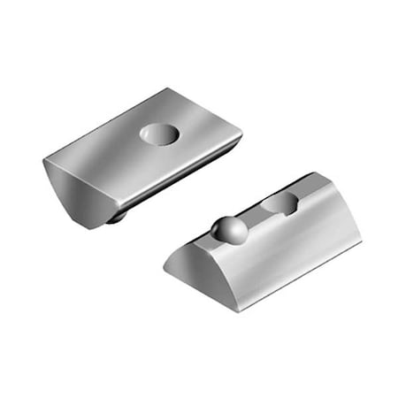 Roll In T-Nut, Steel, Zinc-Plated, PK4 MPN:096006