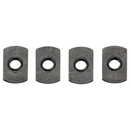 EconomyT-Nut, Steel, BlackZinc-Plated, PK4 MPN:096E15U5/16-18