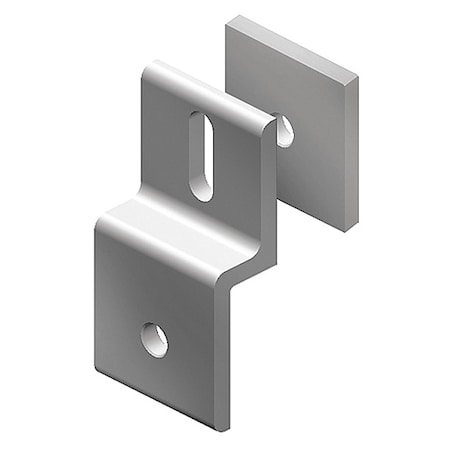 Mesh Panel Retainer, Anodized, Aluminum MPN:093P45LN