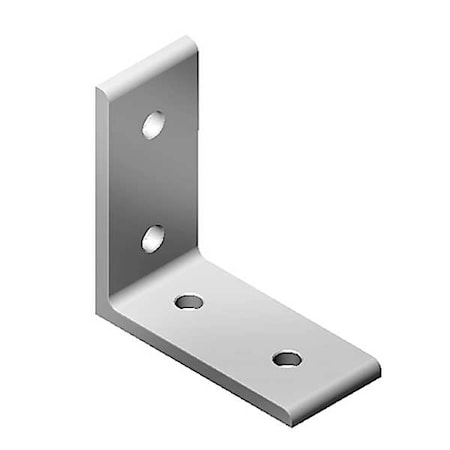 ConnectionAngle, Aluminum, Gray, 6mm, 34mm MPN:093WD3876