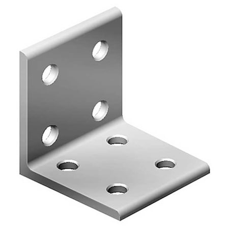 InsideCornerBracket, Alum, Gry, 50mm, 48mm MPN:093WD5151