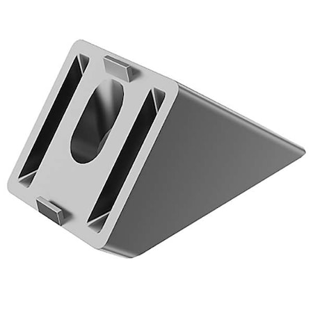 AngleConnector45, Alum, Gry, 45mm, 45mm, PK2 MPN:093WS45245N10