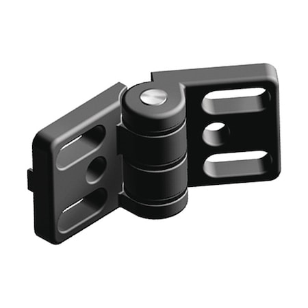 Hinge, Zinc, Black, 40 mm, 80 mm MPN:095300N08