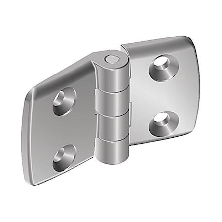 Hinge, Aluminum, Silver, 48 mm, 87 mm MPN:095A4545F