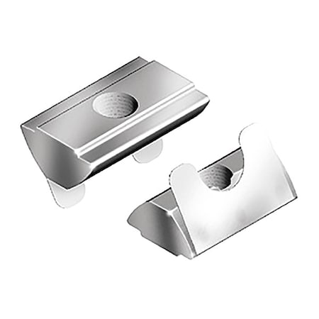 Roll In T-Nut, Steel, Zinc-Plated, PK4 MPN:096028F