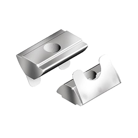 Roll In T-Nut, Steel, Zinc-Plated, PK4 MPN:09602U1/4F