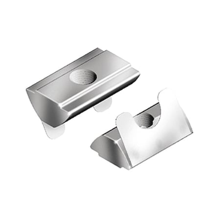 Roll In T-Nut, Steel, Zinc-Plated, PK4 MPN:09602U5/16F
