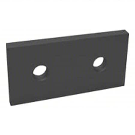 JoiningPlate, Aluminum, Black, 3in, 11/2in MPN:15JP4501-BLK