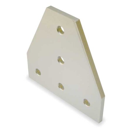 JoiningPlate, Alum, Silver, 1/4in, 41/2in MPN:15JP4506
