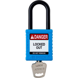 Brady® Safety Lockout Padlock Keyed Different 1-1/2