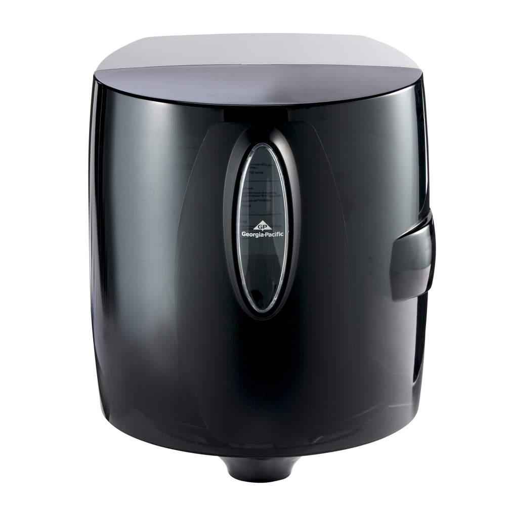 GP PRO Series Universal Centerpull Paper Towel and Wiper Dispenser, 54050, 10.25in x 10.75in x 12.625in, Black, 1 Dispenser MPN:54050