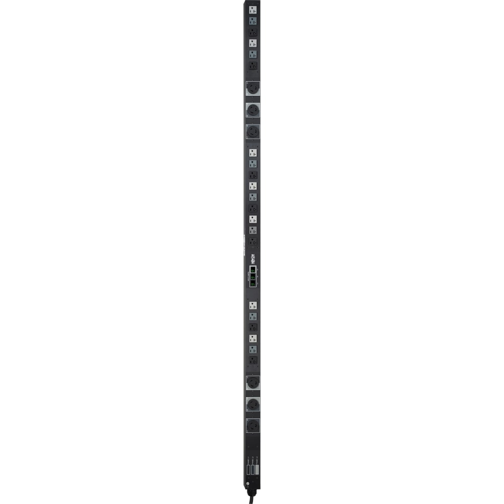 Tripp Lite PDU 3-Phase Metered 208/120V 5.7 kW 21 5-15/20R; 6 L6-20R 0URM, PDU3MV6L2120B MPN:PDU3MV6L2120B