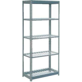 GoVets 5 Shelf Standard Duty Boltless Shelving Starter 36