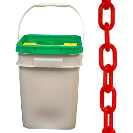 Mr. Chain® Plastic Barrier Chain In A Pail 2