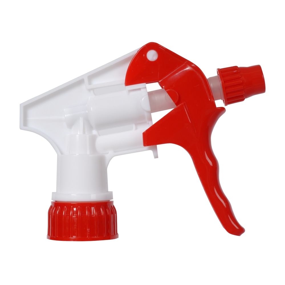 Continental Multi-Purpose Pro Spray Bottle Triggers, 8 1/4in Dip Tube, Red/White, Pack Of 200 MPN:902RW7