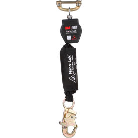3M™ DBI-SALA® Nano-Lok™ Hot Work Self-Retracting Lifeline Web & Steel Snap Hook 6'L 7012818537