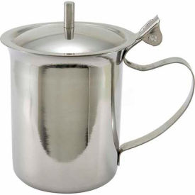 Winco SCT-10 Creamer W/ Cover 10 Oz. Stainless Steel SCT-10 - Pkg Qty 24