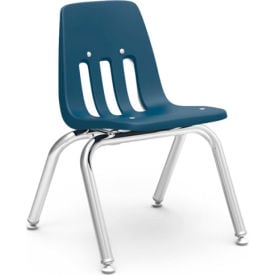 Virco® 9012 Classic Series™ Classroom Chair - Navy Vented Back - Pkg Qty 4 90279C51