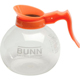 Bunn Decaf Glass Decanter With Orange Handle - 42401.0101 42401.0101
