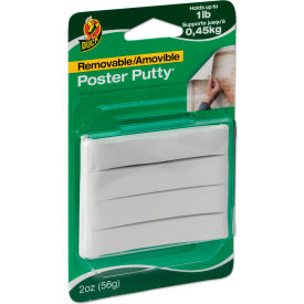 Duck® Poster Putty Removable/Reusable Nontoxic 2 oz/Pack PTY2