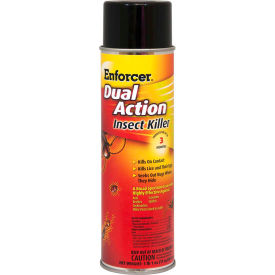 Enforcer® Dual Action Insect Killer - 16 oz. Aerosol Spray 12 Cans - 1047651 1047651*