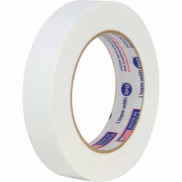 Filament & Strapping Tape, Type: Filament Tape , Color: White , Thickness (mil): 4.0000 , Material: Rubber , Width (Mm - 2 Decimals): 48.00  MPN:19948PL