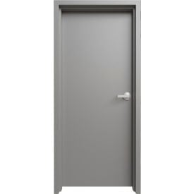 Fortis Doors Prehung Welded Frame Commercial Door Kit Cylindrical Lock Right Hand 36