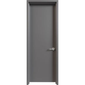 Fortis Doors Prehung Welded Frame Commercial Door Kit Cylindrical Lock Left Hand 40