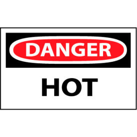 Machine Labels - Danger Hot D51AP