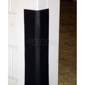 Durable Black Rubber Corner Guard Sold Per Foot Up To 10 Foot Length Maximum CG-2