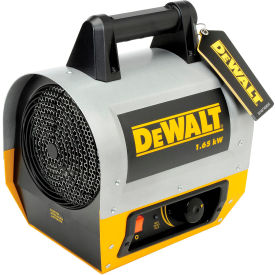 DeWalt® Portable Forced Air Electric Heater W/ Adjustable Thermostat 120V 1 Phase 1650 Watt DXH165