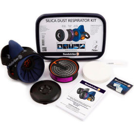 Sundstrom® Safety Silica Dust Respirator Kit SR 100 L/XL 1 Each H10-0020 H10-0020