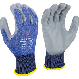 Radians® TEKTYE Cut Resistant Gloves Polyurethane Coated ANSI A8 S Blue RWG588S - Pkg Qty 12