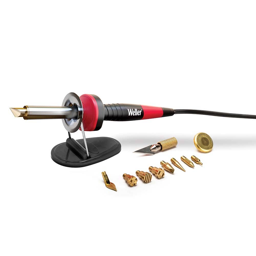 Soldering Iron & Torch Kits, Type: Soldering Iron Kit, Contents: Conical Tip 0.8mm (WLTC08IR60), 6 PC Solder Aid Kit, Soldering Iron Storage Case, Iron Stand MPN:WLIWBK2512A