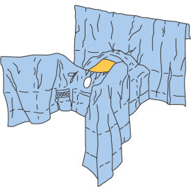 3M™ Steri-Drape Abdominal-Perineal Drapes 6665 78
