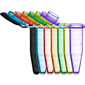 MTC Bio Microcentrifuge Tubes with Cap Sterile 1.5 ml Orange 500 Pack C2000-O
