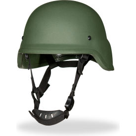 EDI-USA PASGT Style Ballistic Helmet Level III-A Ballistic Resistance X-Large Green EXH-0072-GX