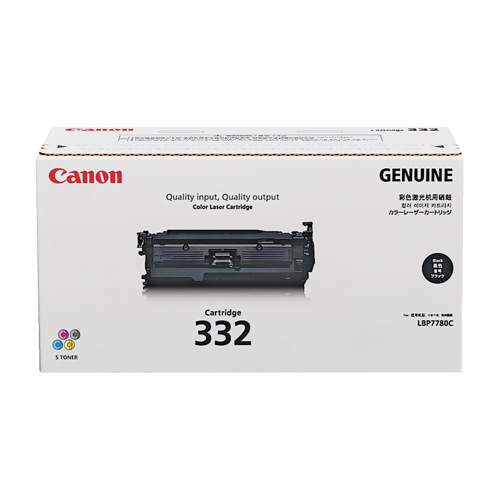 Canon 332II High-Yield Black Toner Cartridge, 6264B012AA MPN:6264B012