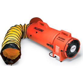 Allegro 9536-50 8 Inch Axial DC Plastic Blower w/ Canister & 50' Ducting 12V 9536-50