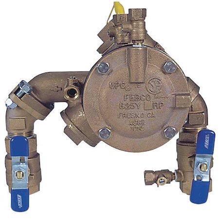 Reduced Pressure Zone Backflow Preventer MPN:825 YA 1 1/2