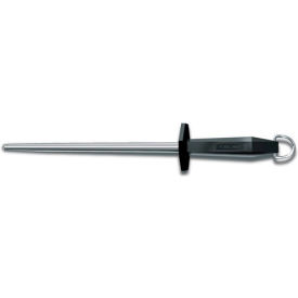 Victorinox 10 Steel Sharpener Smooth Polished Round Black Nylon Handle 40583 7.8991.5