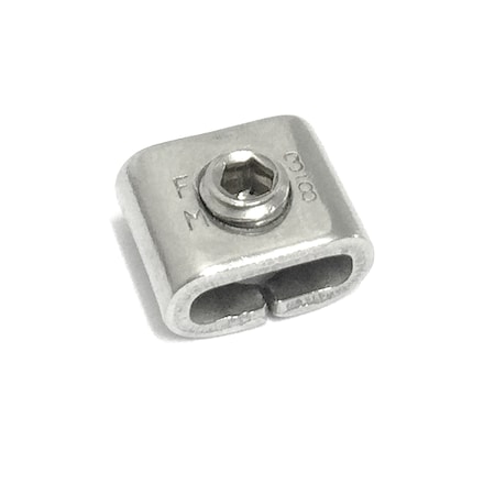 Screw-Lokt Buckle, 304 Stainless S, PK100 MPN:FBS43M0620IFMT