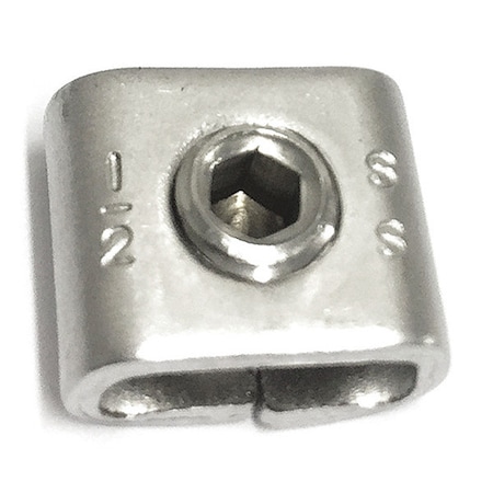 Screw-Lokt Buckle, 304 Stainless Steel, 1/2