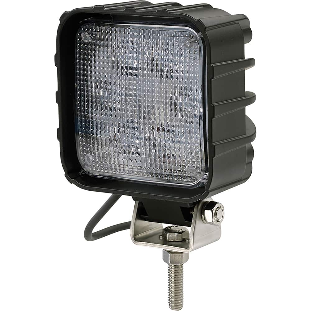 Emergency Light Assemblies, Light Assembly Type: Work , Voltage: 12 V, 12 V dc , Mount Type: Pedestal , Overall Diameter: 4.3in  MPN:COM1200-SQ