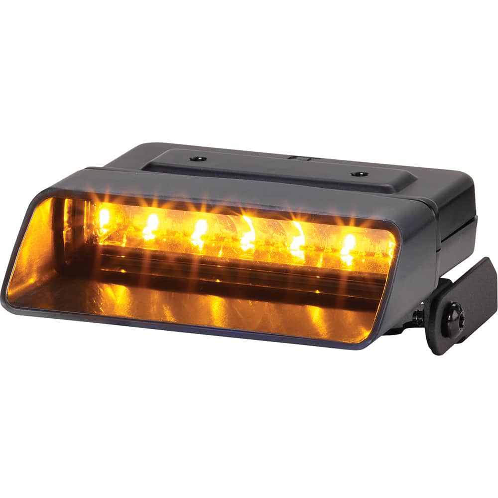 Emergency Light Assemblies; Type: Deck; Voltage: 12 V; 12 V dc; Flash Rate: Variable; Mount: Surface; Color: White; Amber; Black; Green; Power Source: 12 Volt DC; Standards: SAE J845 Class 1; Overall Height (Decimal Inch): 1.0000; MPN:XSM1-WAG-US