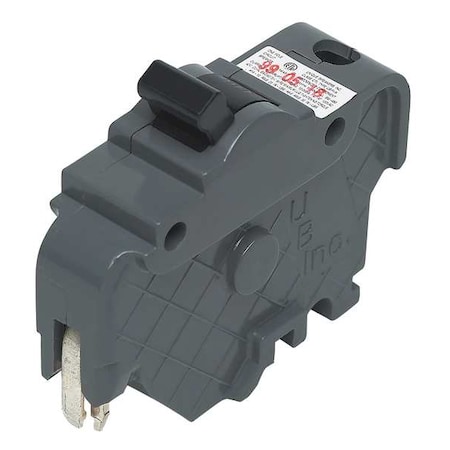 Miniature Circuit Breaker, UBIF Series, 20A, 1 Pole, 120/240V AC, 10kA at 120V AC MPN:UBIF20N