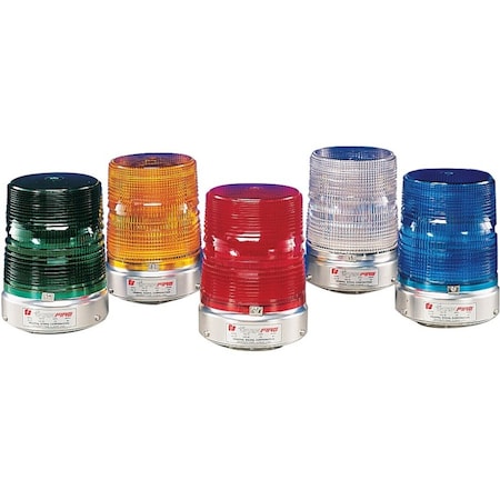 Warning Light, Double Flash Strobe, Blue MPN:131DST-120B